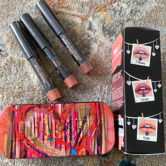 Sephora Other - Nudestix 3piece lip+cheek balm set